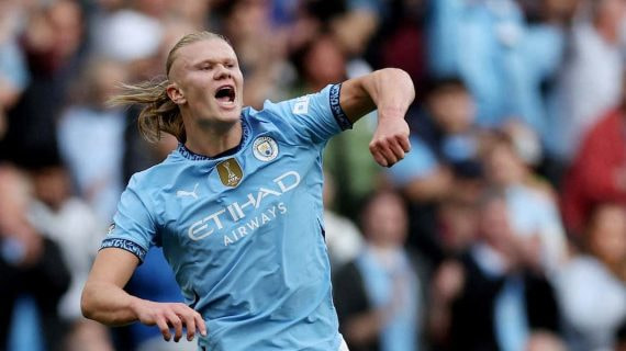 Erling Haaland es la principal estrella del Manchester City.