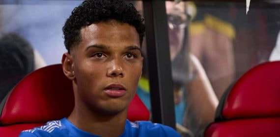 Etienne Eto'o en un partido con el Rayo Vallecano.