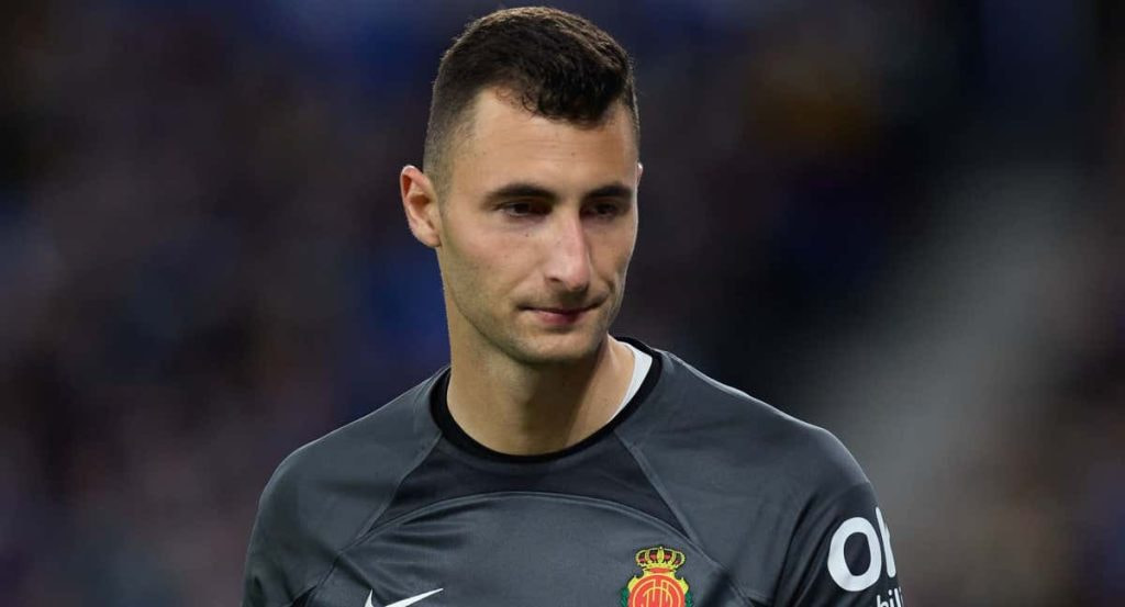 Greif, en un partido con el Mallorca.