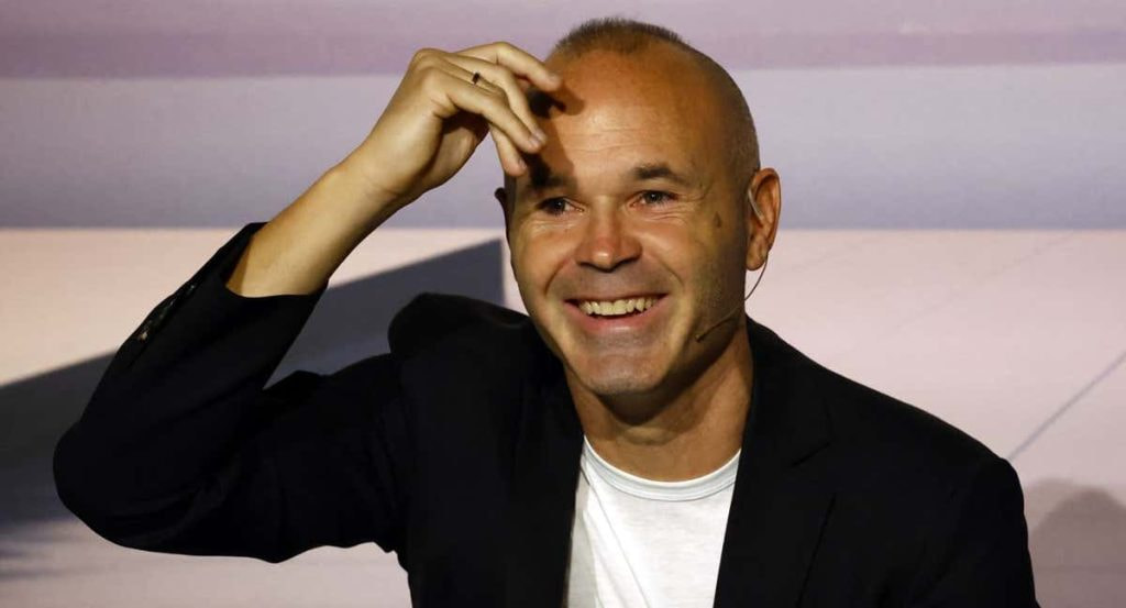 Andrés Iniesta, el día de su despedida oficial del fútbol.