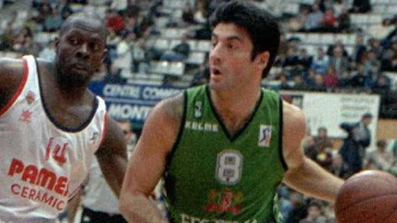 Jordi Villacampa en un partido con el Joventut de Badalona.