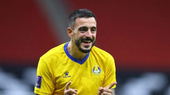 Joselu, uno de los españoles que desembarcaron esta temporada en el fútbol de Arabia Saudí.