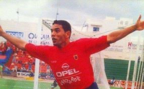 Maciot celebra con la UD Lanzarote