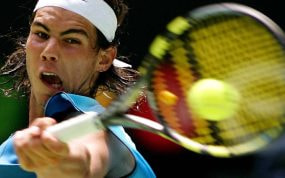 El juego de Rafa Nadal es famoso por utilizar una empuñadura muy agresiva.