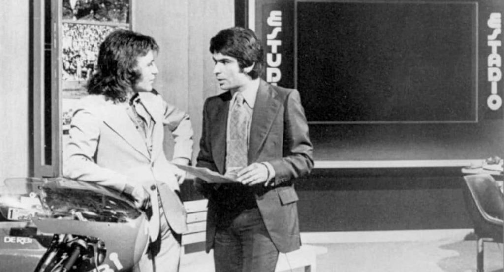 Pedro Ruiz y Ángel Nieto, en los orígenes de 'Estudio Estadio'.