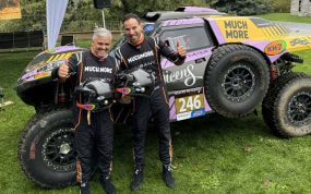 Nandu Jubany ha presentado su coche para el Rally Dakar 2025.