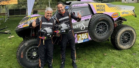 Nandu Jubany ha presentado su coche para el Rally Dakar 2025.