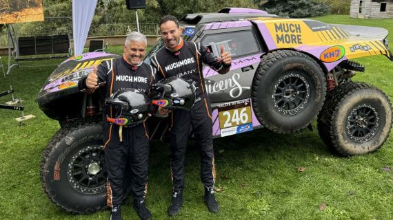 Nandu Jubany ha presentado su coche para el Rally Dakar 2025.