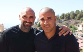 Raúl Bravo y Carlos Aranda posan para Relevo.