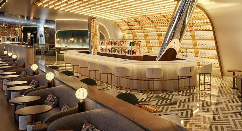 Skybar Bernabéu, la nueva zona VIP del estadio.