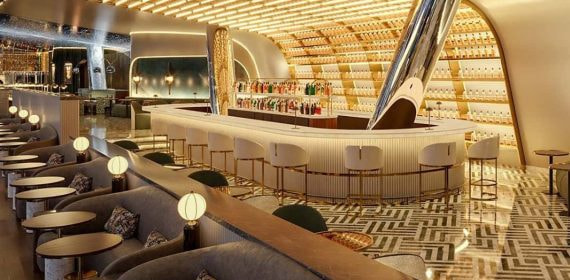 Skybar Bernabéu, la nueva zona VIP del estadio.