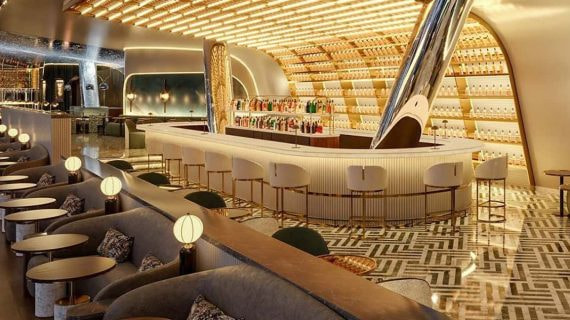 Skybar Bernabéu, la nueva zona VIP del estadio.