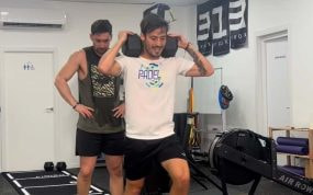 David Silva se entrena para hacer Hyrox.