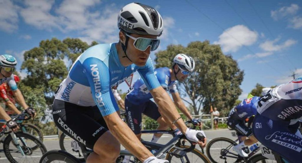 Bonnamour en el Santos Tour Down Under 2024.