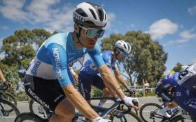 Bonnamour en el Santos Tour Down Under 2024.