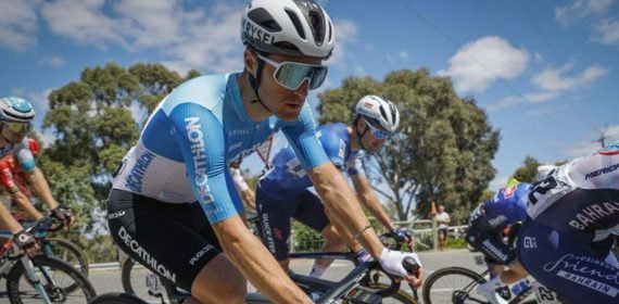 Bonnamour en el Santos Tour Down Under 2024.