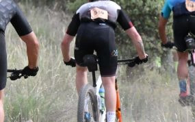 Participantes de una prueba del Circuito 7 Estrellas MTB.