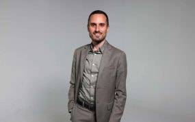 El portavoz de Urbanismo del PSOE en el Ayuntamiento de Madrid, Antonio Giraldo, posa para Relevo.