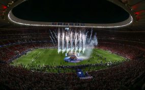 El Metropolitano, durante la final de la Champions de 2019.