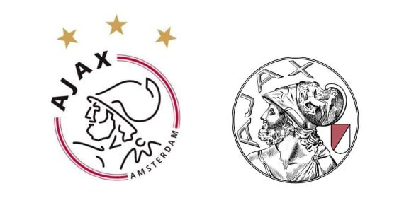 El cambio de escudo del Ajax.