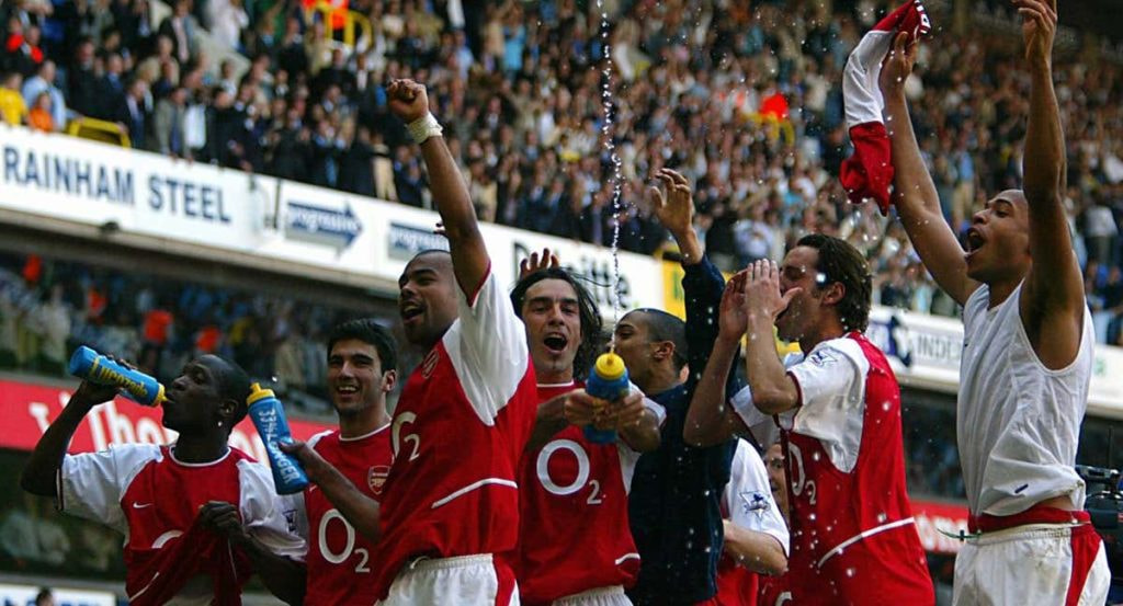 El Arsenal en 2004, uno de sus mejores años de la historia.