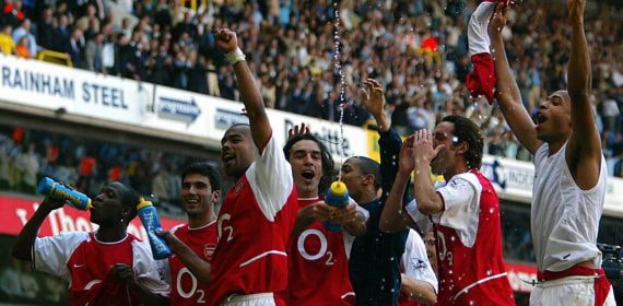 El Arsenal en 2004, uno de sus mejores años de la historia.