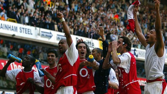 El Arsenal en 2004, uno de sus mejores años de la historia.