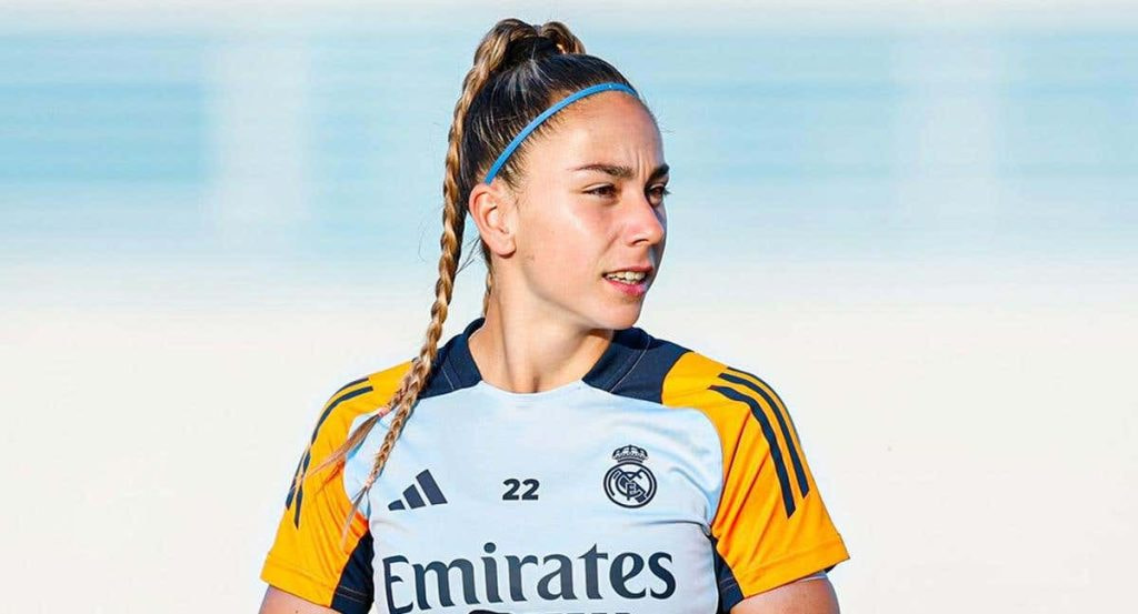 Athenea, en un entrenamiento.