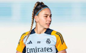 Athenea, en un entrenamiento.