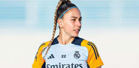 Athenea, en un entrenamiento.