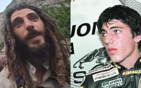 Axel Pons, en 2024 y en su etapa de piloto, en 2008.