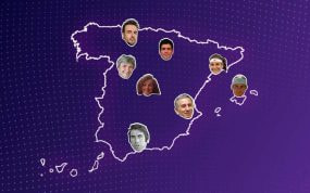 El mapa del callejero de los deportistas españoles históricos.