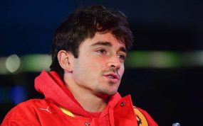 El piloto de Ferrari Charles Leclerc.