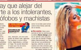 Contraportada del diario As.