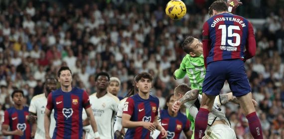 Real Madrid - Barça de esta temporada.