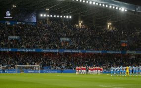 El Estadio Riazor donde juega de local el Dépor.