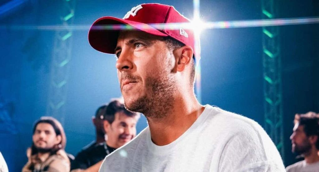 Eden Hazard, durante un evento en Madrid.