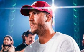 Eden Hazard, durante un evento en Madrid.