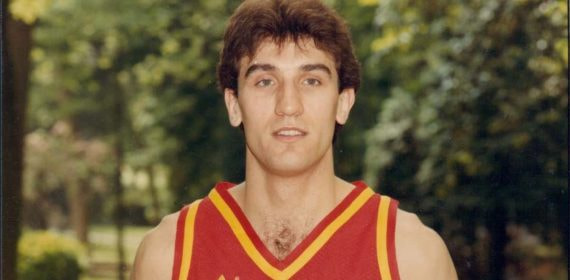 Epi con la Selección española de baloncesto.