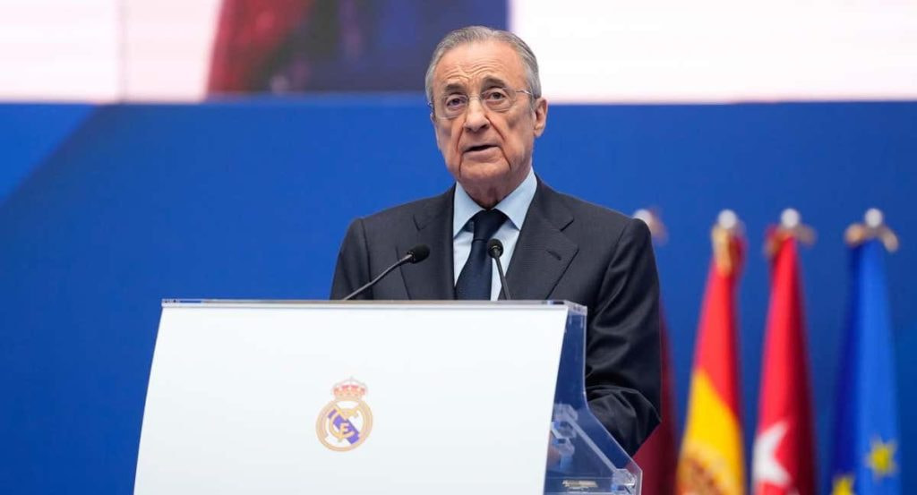 Florentino Pérez, en un acto reciente.