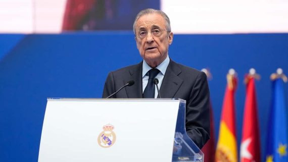 Florentino Pérez, en un acto reciente.