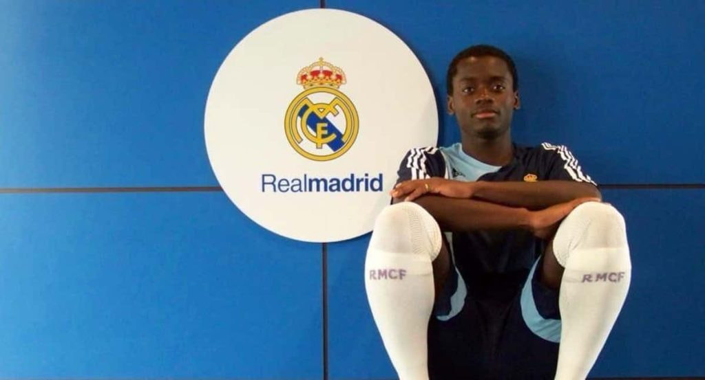 Leo Franck, durante su etapa en la cantera del Real Madrid.