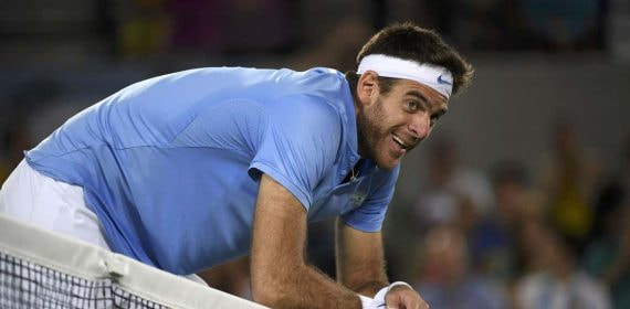 Juan Martín del Potro, durante los Juegos Olímpicos de Río de Janeiro 2016.