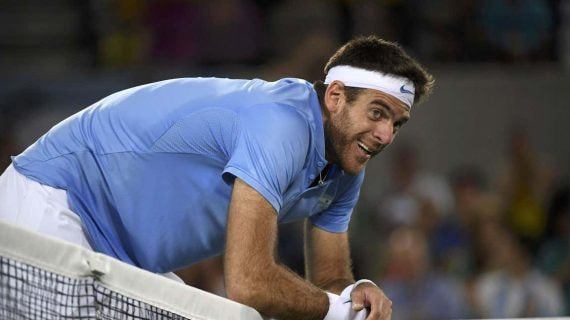 Juan Martín del Potro, durante los Juegos Olímpicos de Río de Janeiro 2016.
