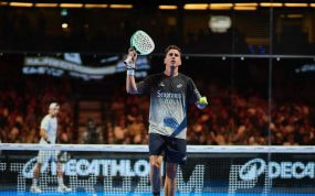 Paquito Navarro durante un partido.