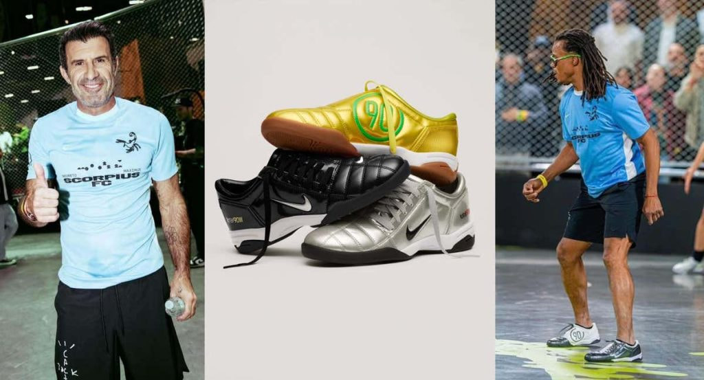 Figo, Davids y las Nike T90.