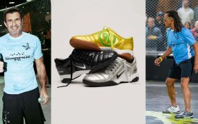 Figo, Davids y las Nike T90.
