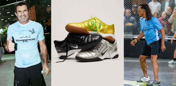 Figo, Davids y las Nike T90.