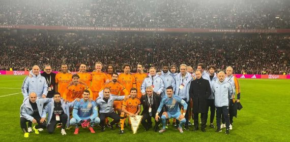 Los veteranos del Madrid.