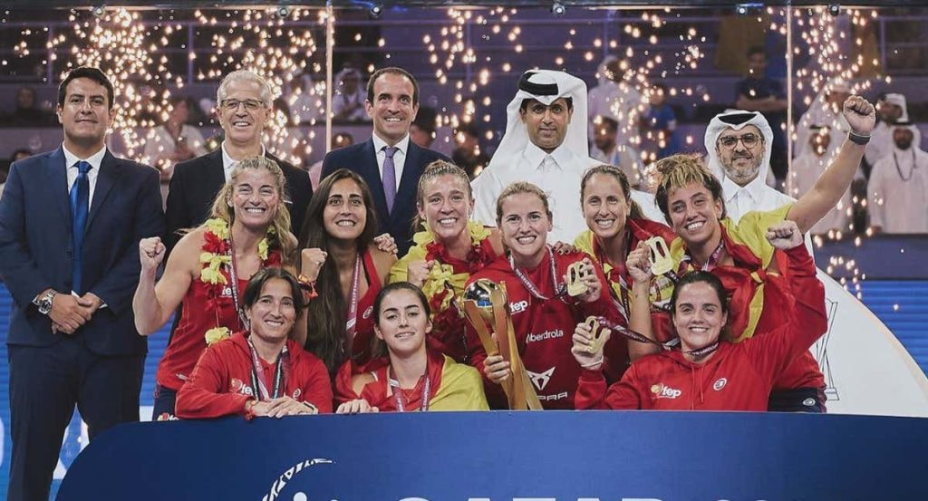 La selección femenina de España, campeona mundial en Catar 2024.